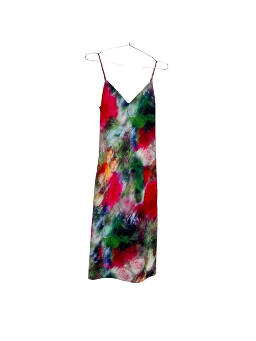 Adam Lippes Floral Silk Slip Dress - Rent the Runway